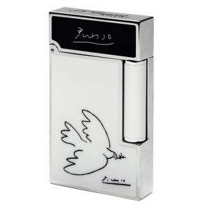 S.T. DUPONT LIGNE 2 PICASSO 'DOVE OF PEACE' LIGHTER